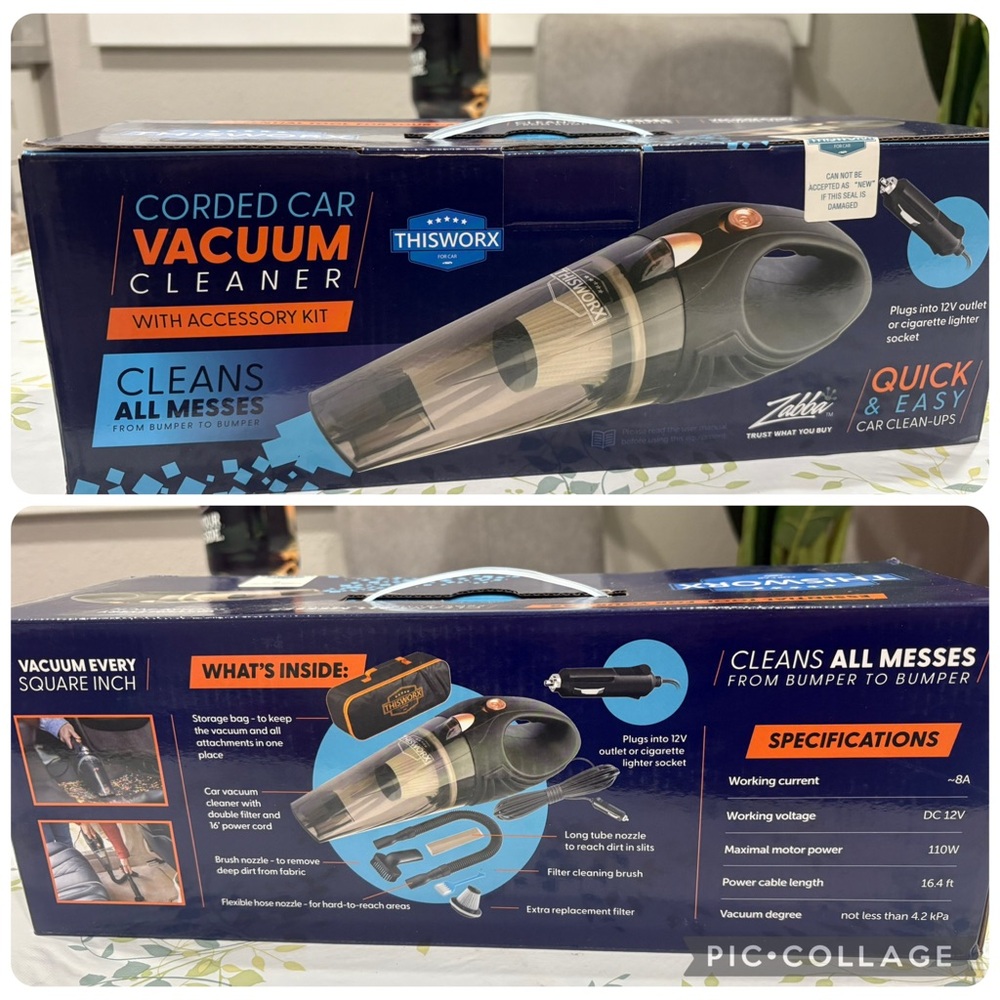 ThisWorx Corded Car Vacuum Cleaner